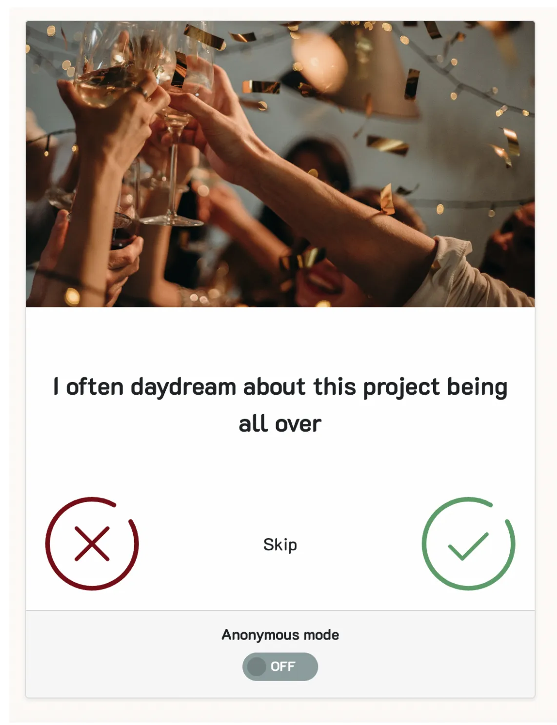 Screenshot of the Human Debt solution and psychological safety dashboard